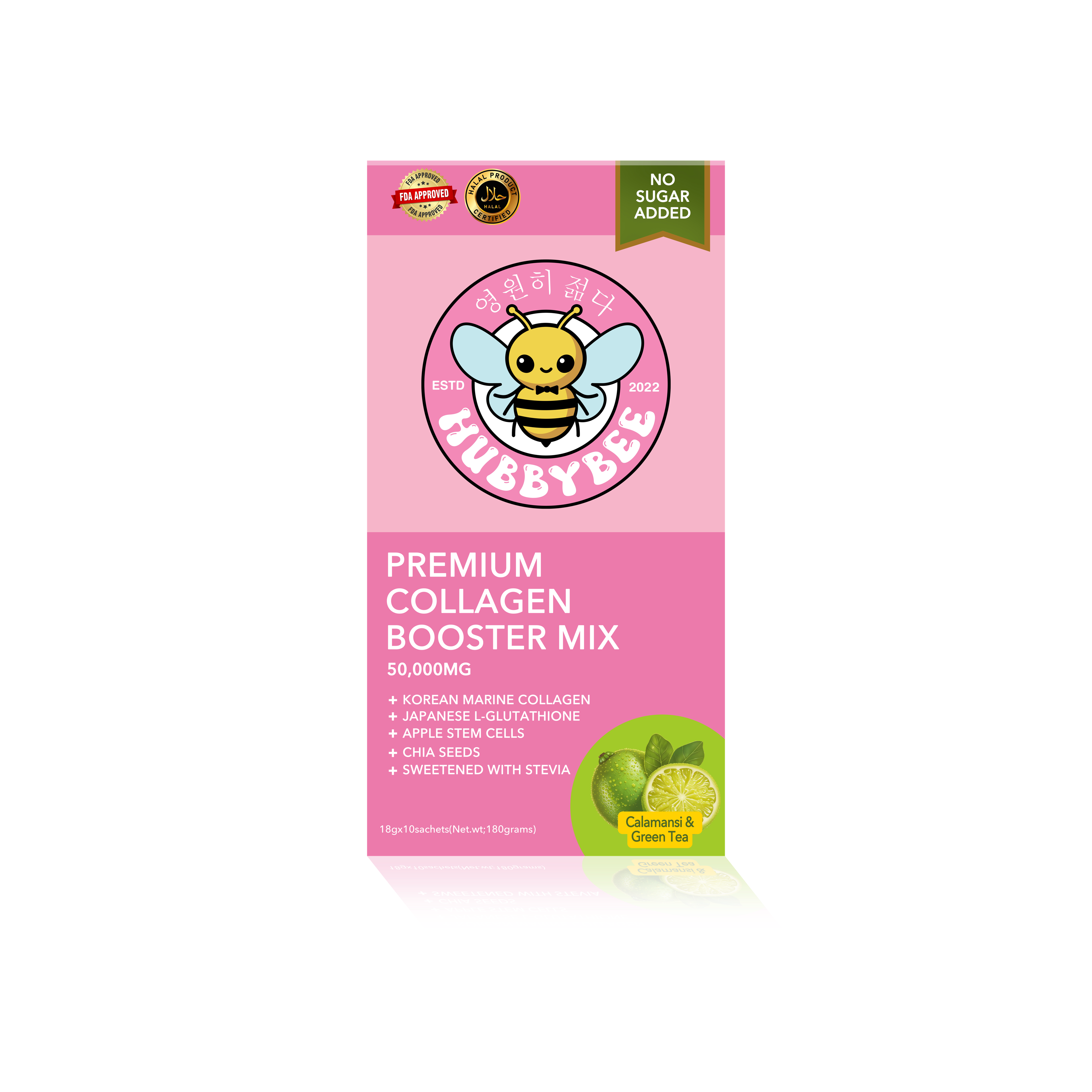 Calamansi-Green Tea Collagen Booster Mix